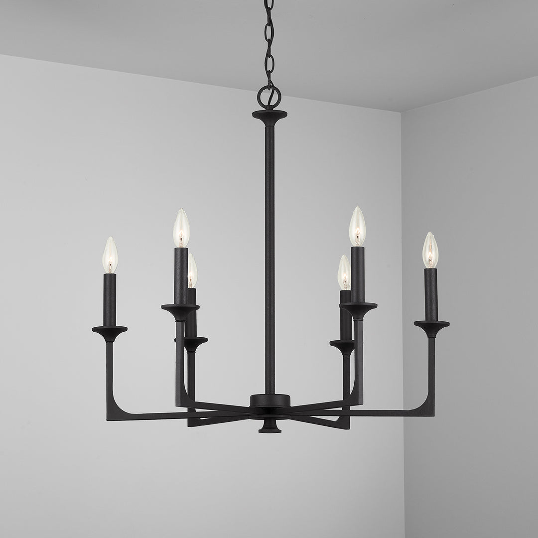 Capital Lighting Six Light Chandelier
