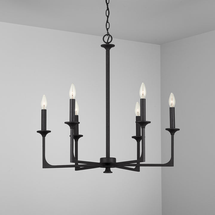 Capital Lighting Six Light Chandelier