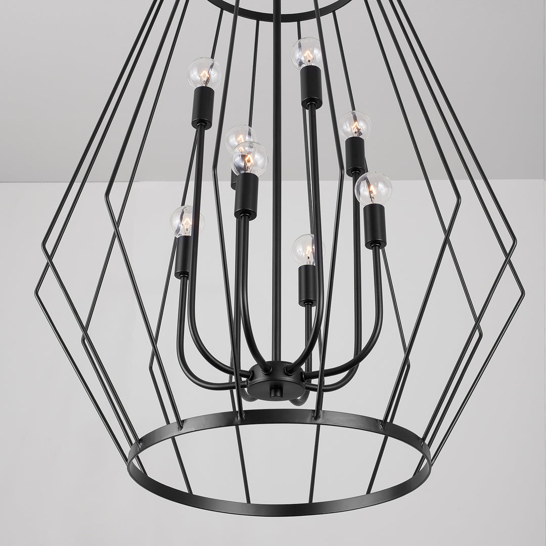 Capital Lighting Eight Light Foyer Pendant