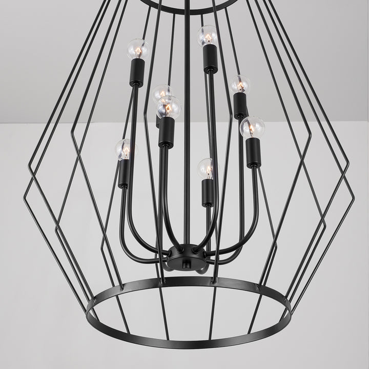Capital Lighting Eight Light Foyer Pendant