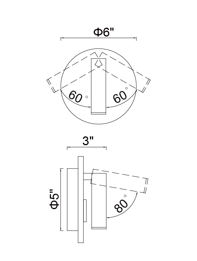 CWI Lighting LED Wall Sconce
