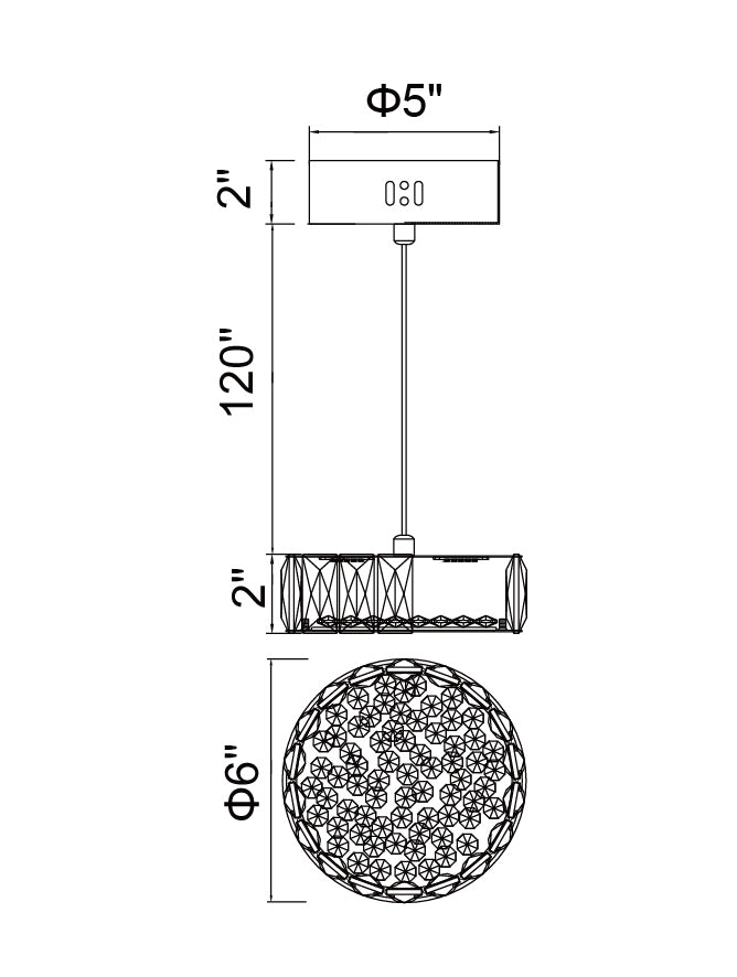 CWI Lighting LED Mini Pendant