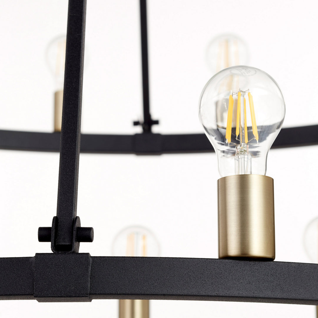 Quorum 24 Light Chandelier