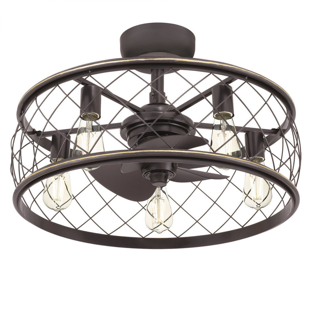 Quoizel Five Light Fandelier