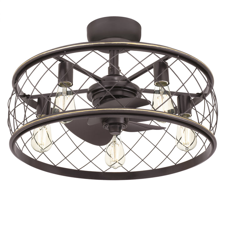 Quoizel Five Light Fandelier