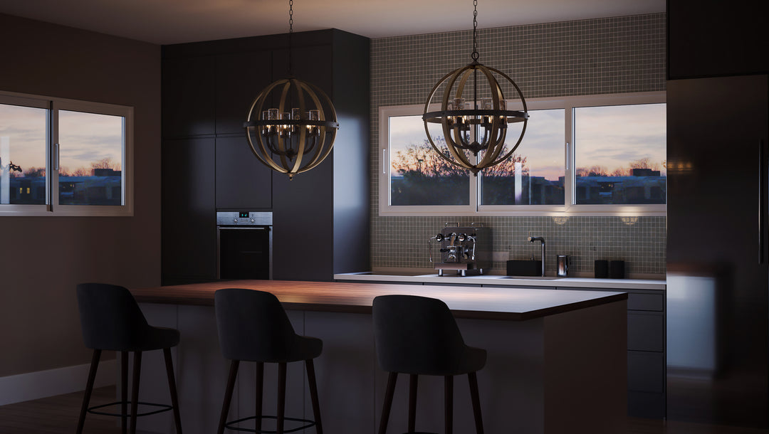 Quoizel Six Light Pendant