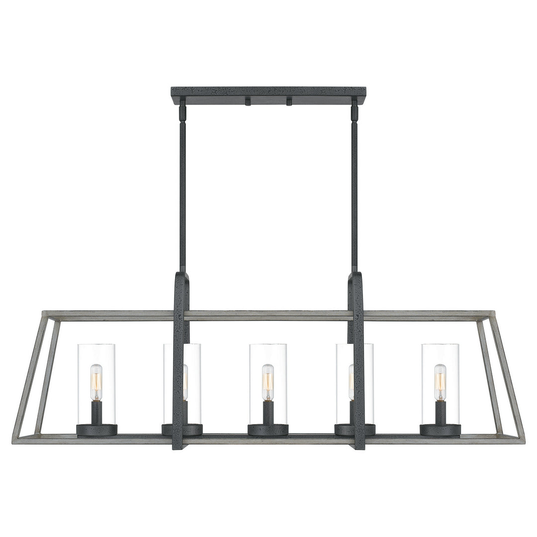 Quoizel Five Light Linear Chandelier