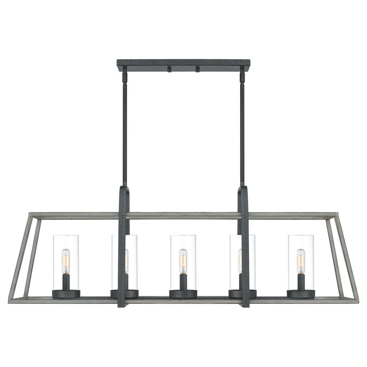 Quoizel Five Light Linear Chandelier