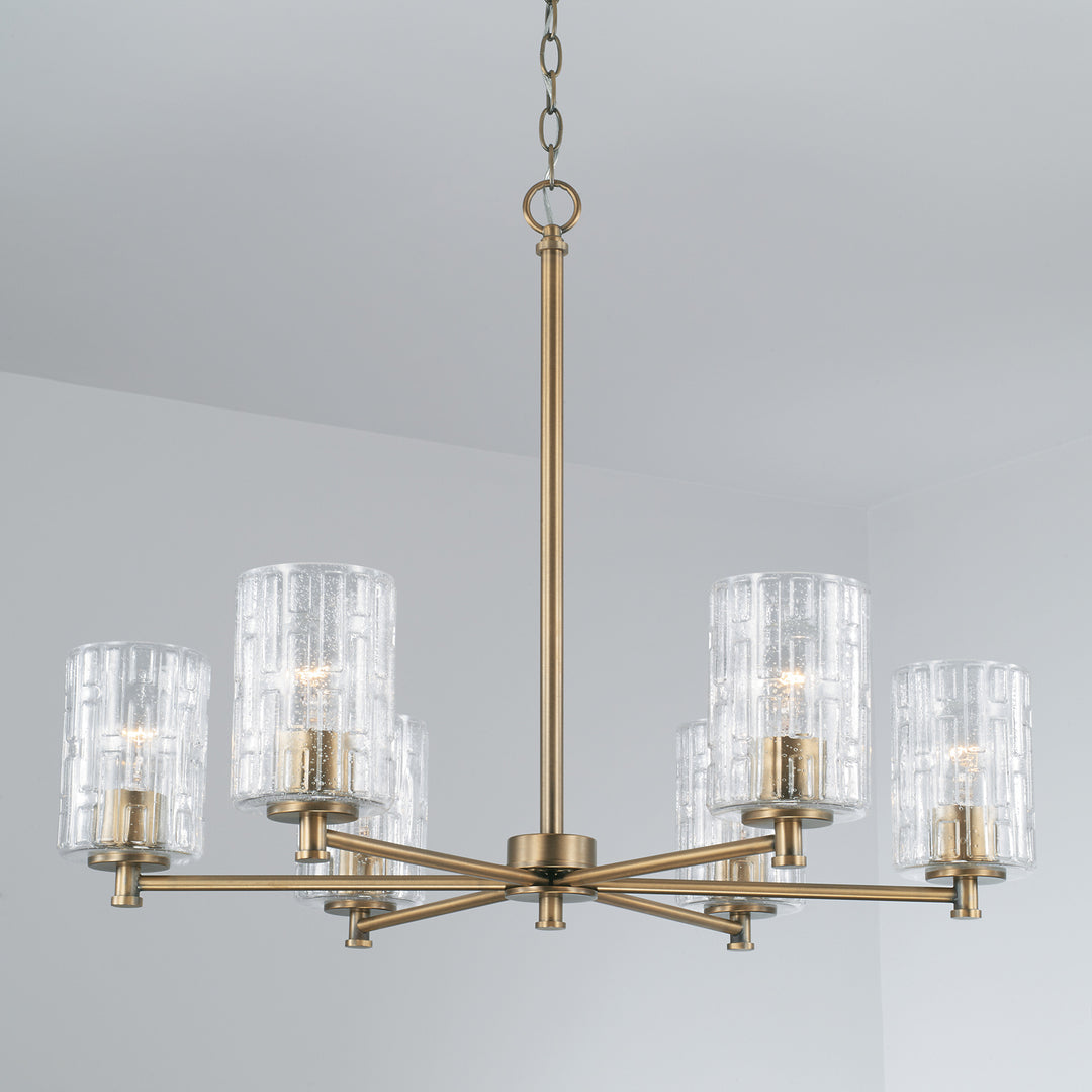 Capital Lighting Six Light Chandelier