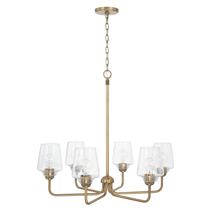 Capital Lighting Six Light Chandelier