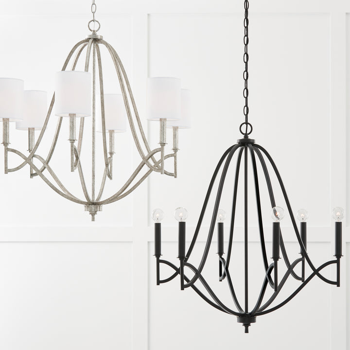 Capital Lighting Six Light Chandelier