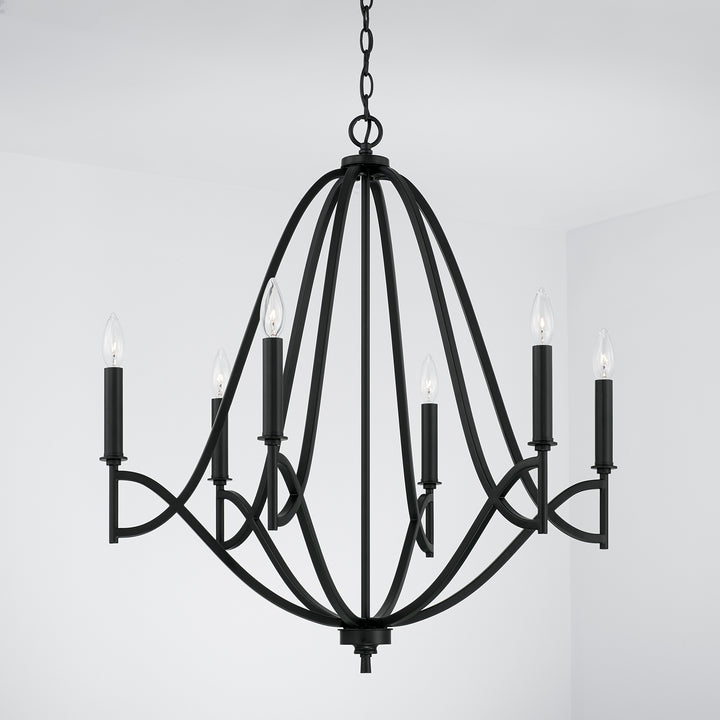 Capital Lighting Six Light Chandelier