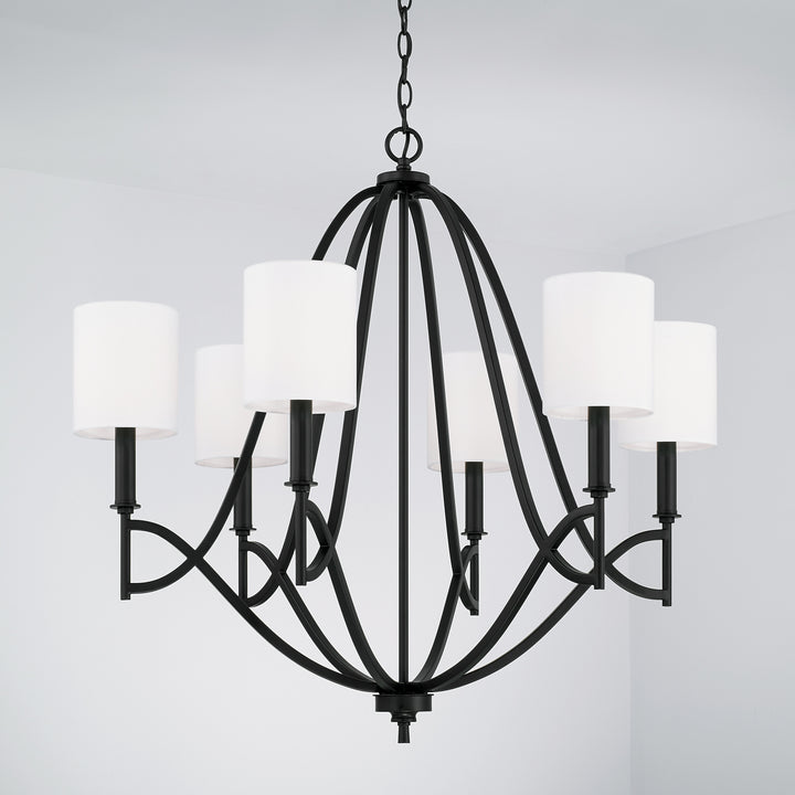 Capital Lighting Six Light Chandelier