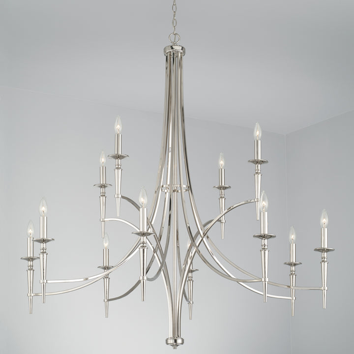 Capital Lighting 12 Light Chandelier