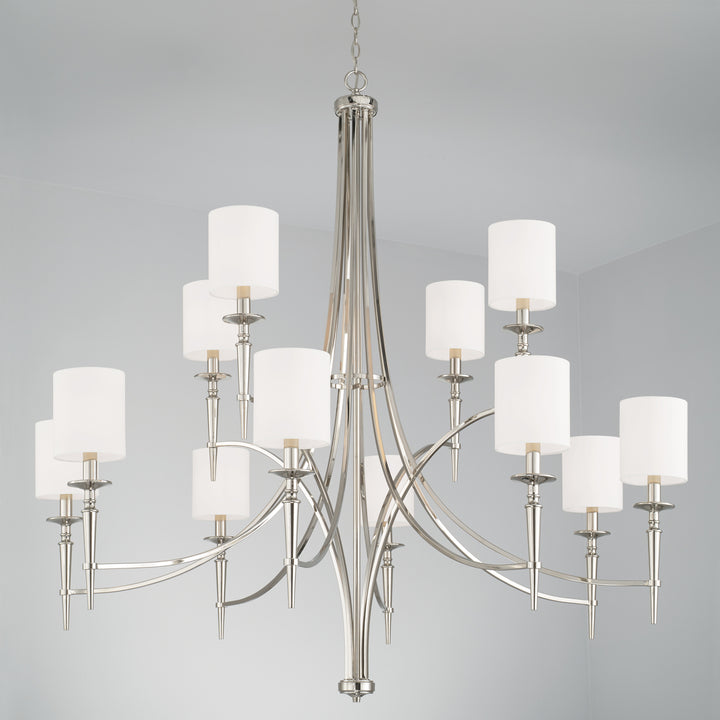 Capital Lighting 12 Light Chandelier