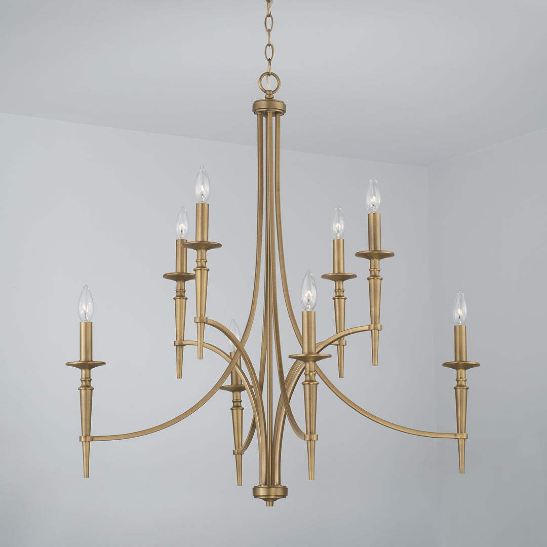 Capital Lighting Eight Light Chandelier