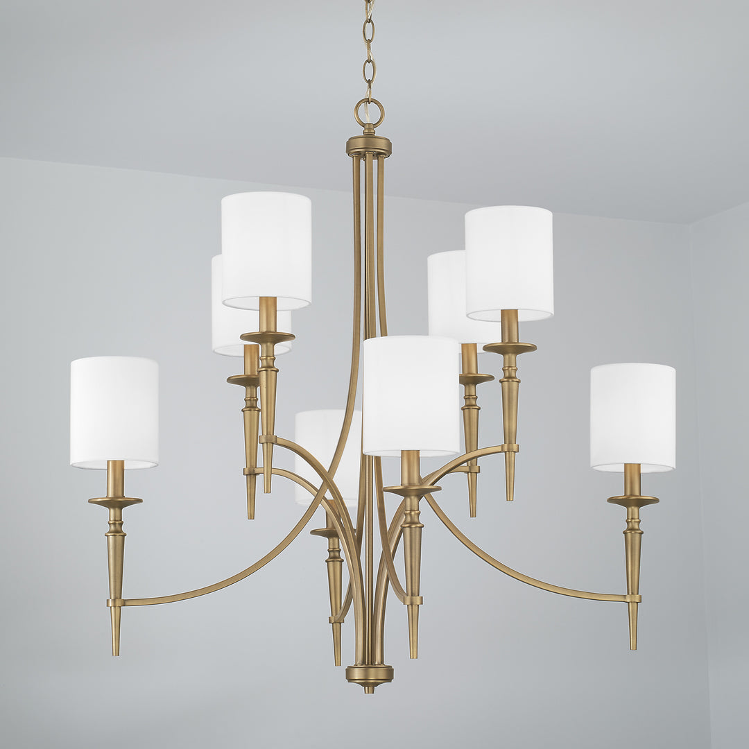 Capital Lighting Eight Light Chandelier