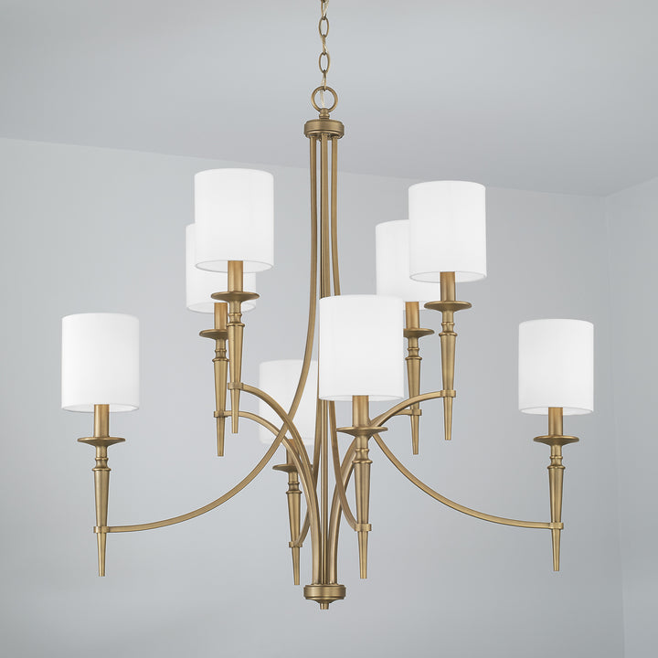 Capital Lighting Eight Light Chandelier