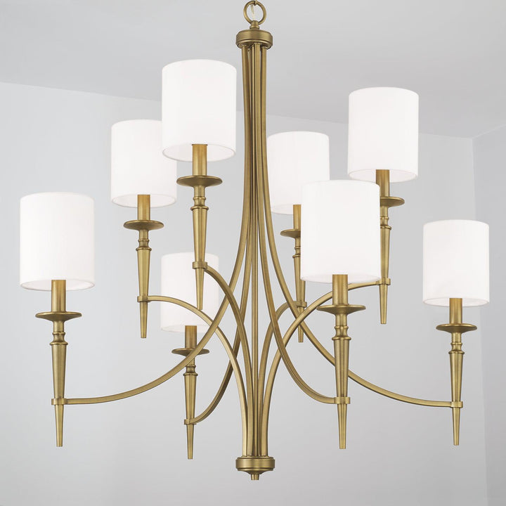 Capital Lighting Eight Light Chandelier