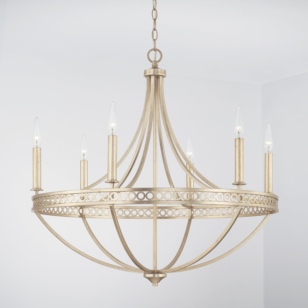 Capital Lighting Six Light Chandelier