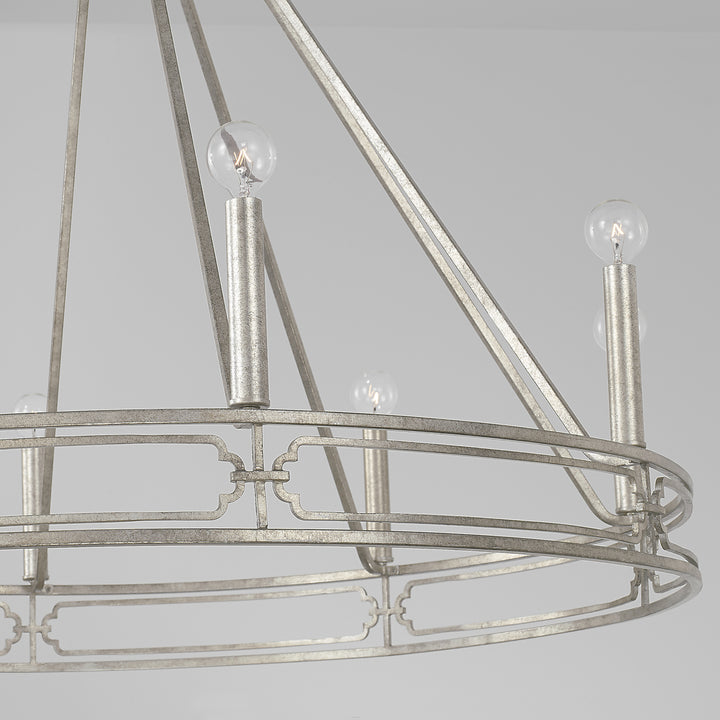 Capital Lighting Eight Light Chandelier