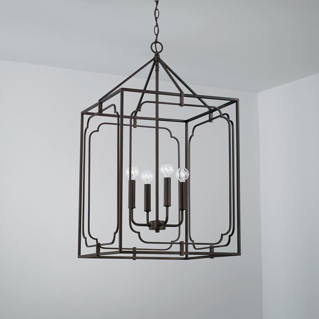 Capital Lighting Four Light Foyer Pendant