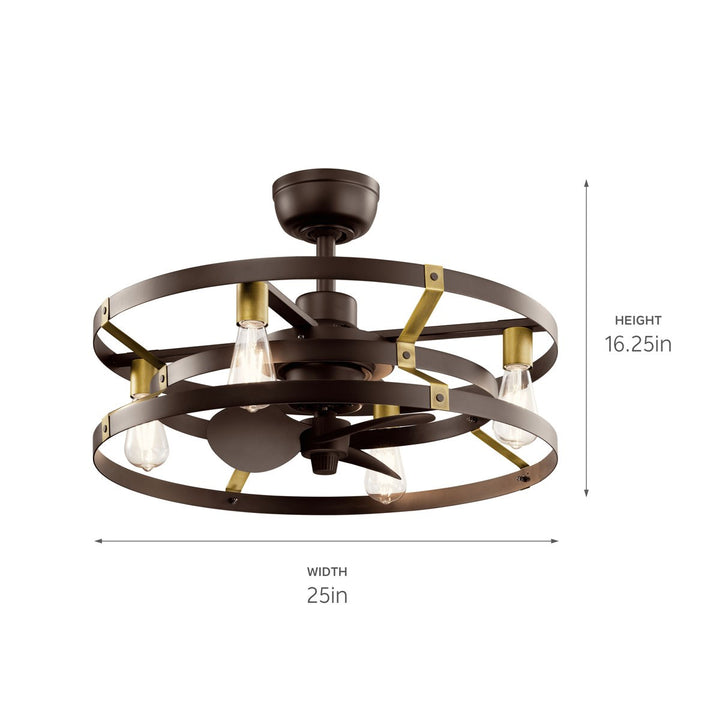 Kichler 13"Ceiling Fan