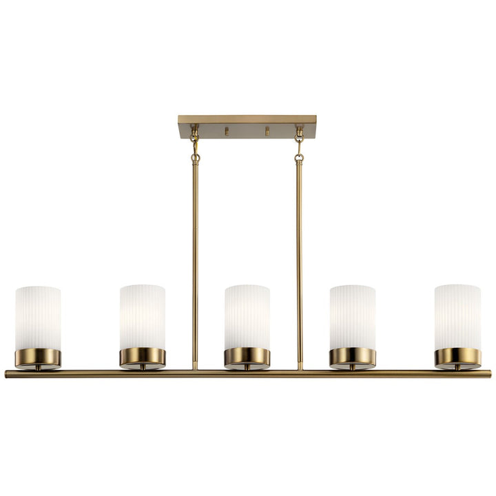 Kichler Five Light Linear Chandelier