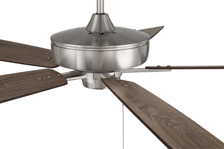 Craftmade Super Pro 60" Ceiling Fan in Brushed Polished Nickel