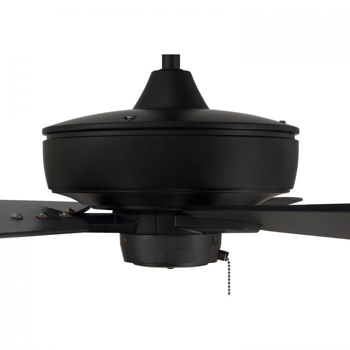 Super Pro 60" Ceiling Fan in Flat Black