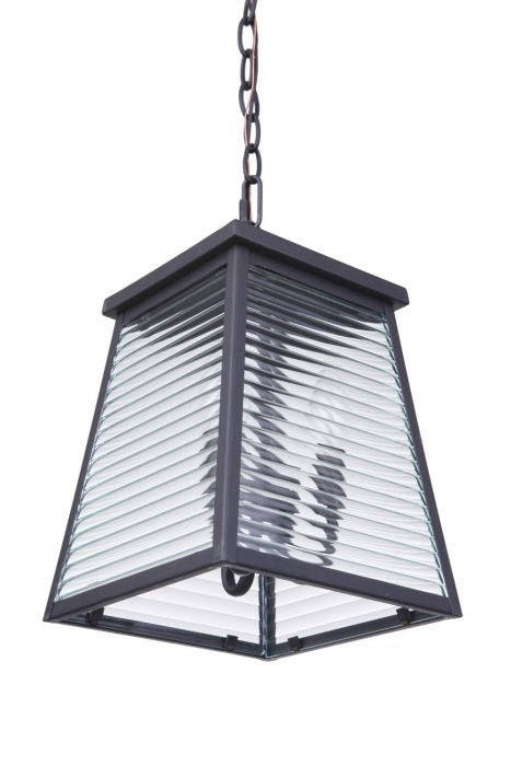 Armstrong Three Light Outdoor Pendant in Midnight