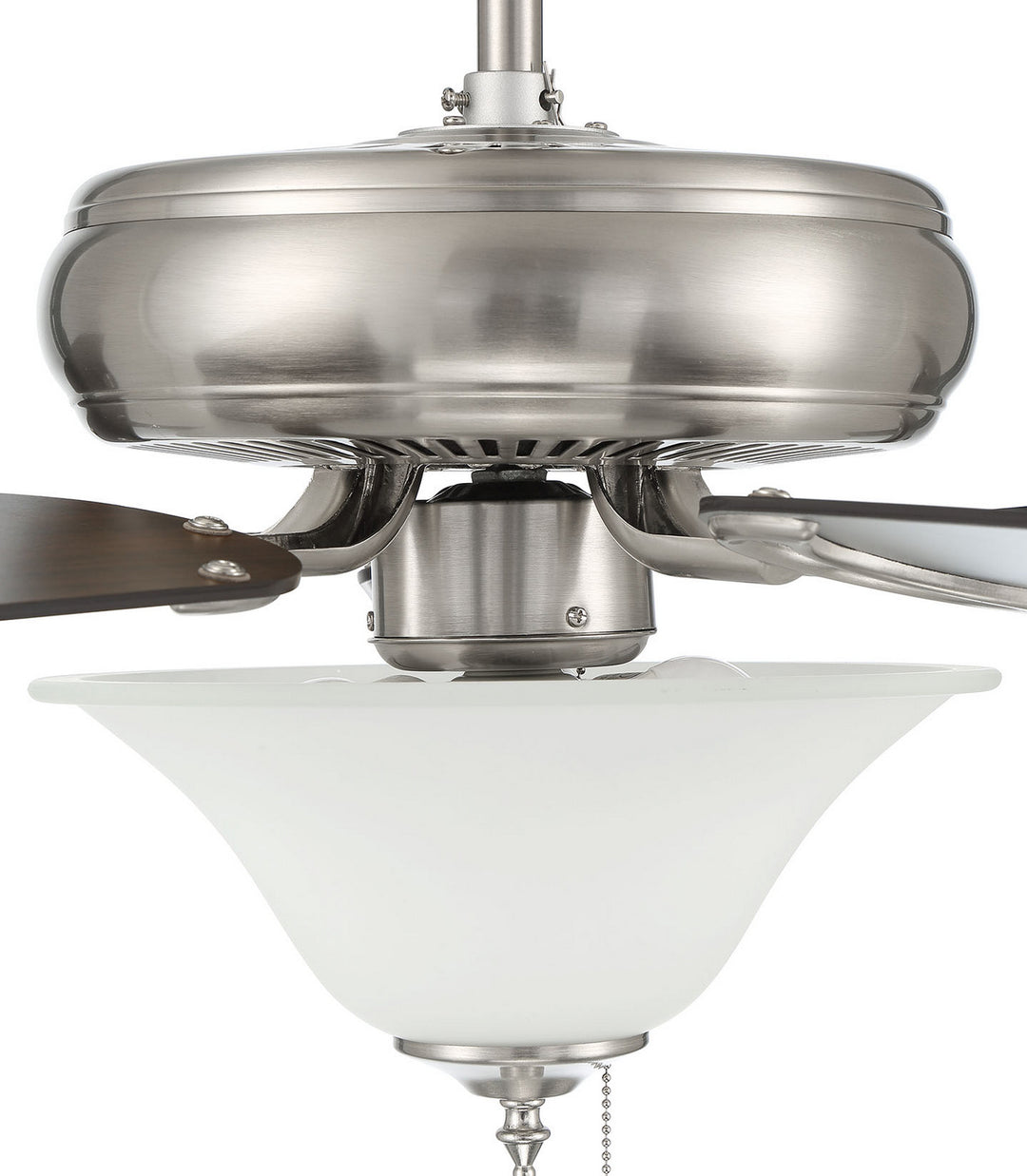 Craftmade Decorator's Choice 52" Pull Chain Ceiling Fan with Dimmable LED Light