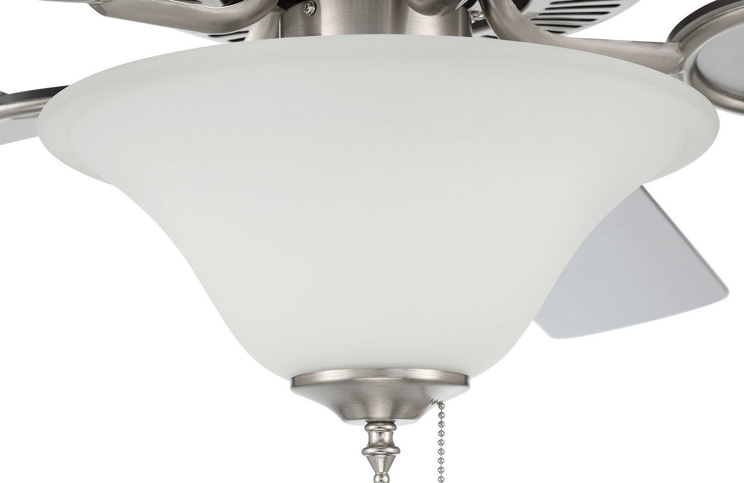 Craftmade Decorator's Choice 52" Pull Chain Ceiling Fan with Dimmable LED Light