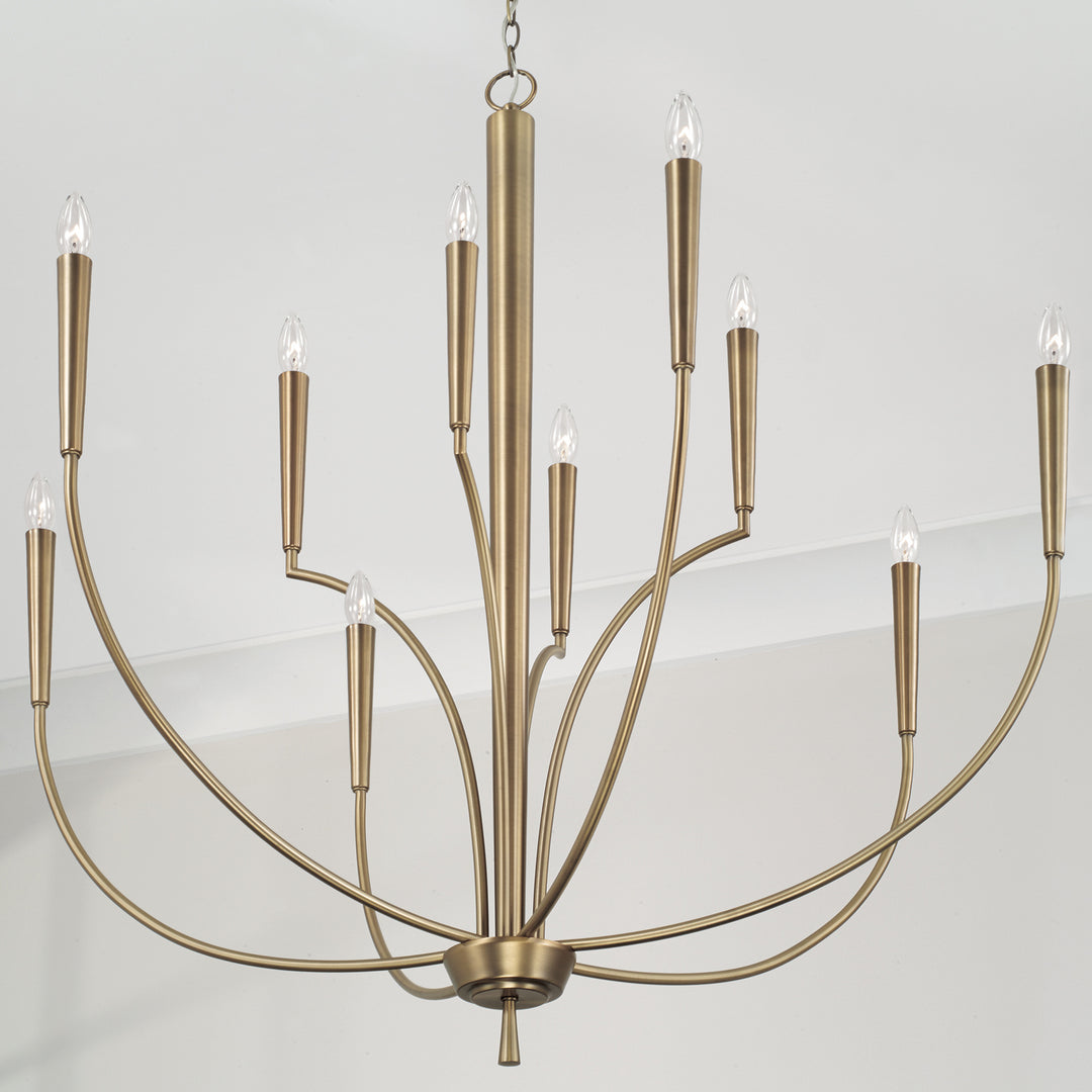 Capital Lighting Ten Light Chandelier