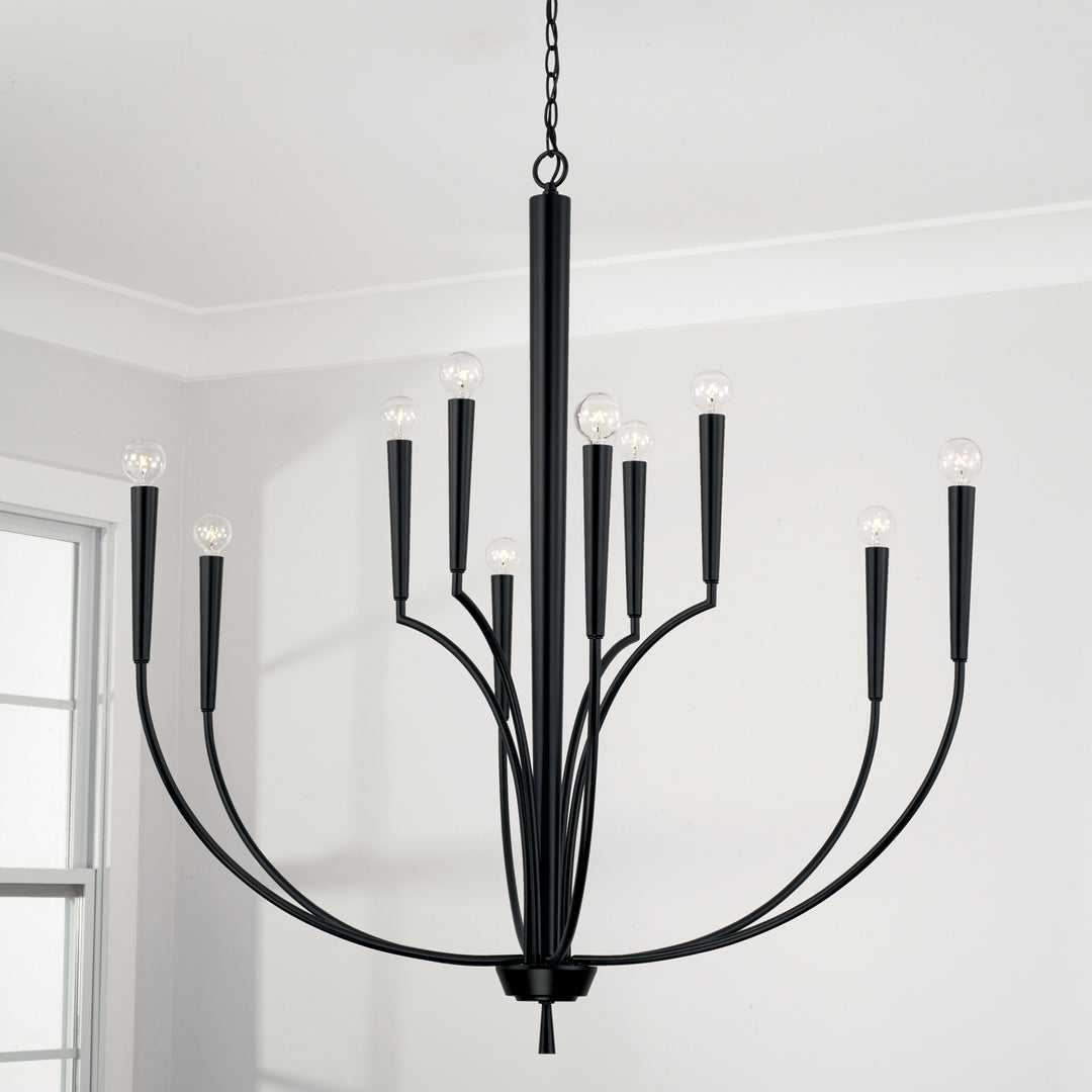 Capital Lighting Ten Light Chandelier