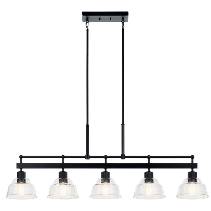 Kichler Five Light Linear Chandelier