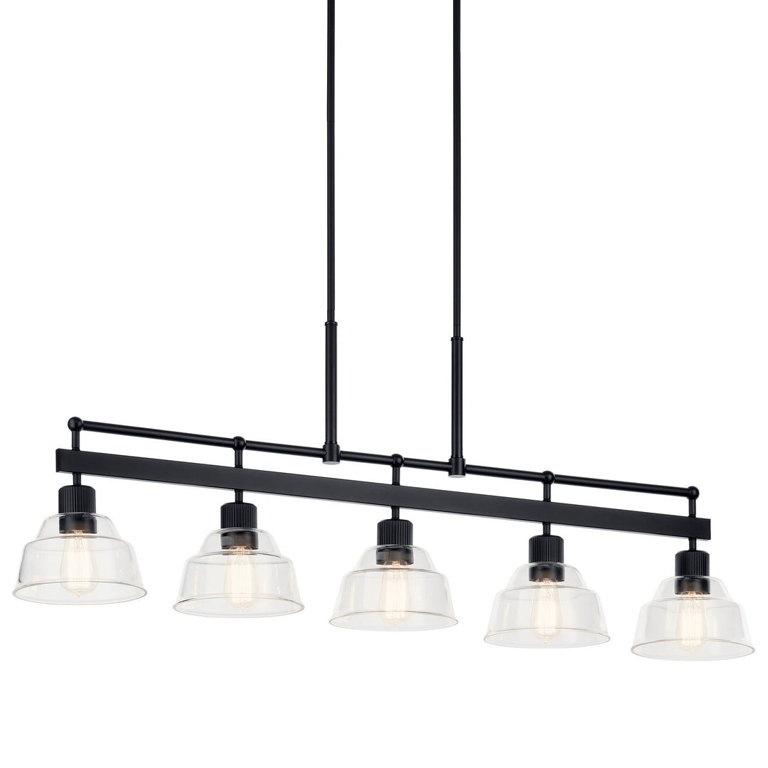 Kichler Five Light Linear Chandelier