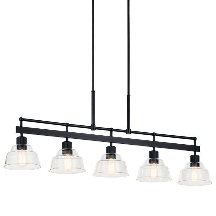 Kichler Five Light Linear Chandelier