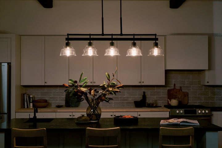 Kichler Five Light Linear Chandelier