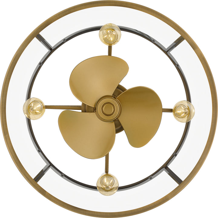 Quoizel Four Light Fandelier