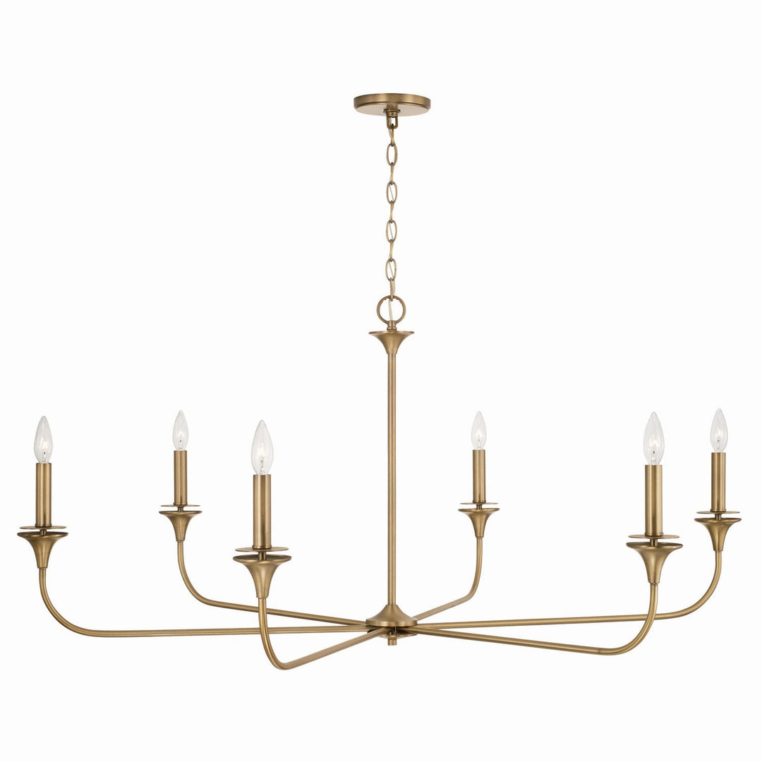 Capital Lighting Six Light Chandelier