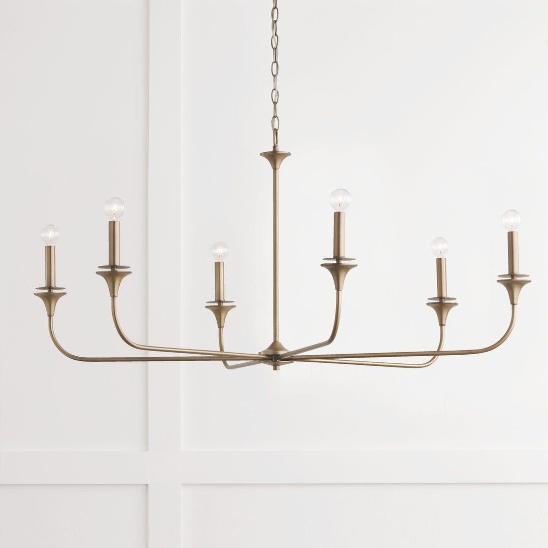 Capital Lighting Six Light Chandelier