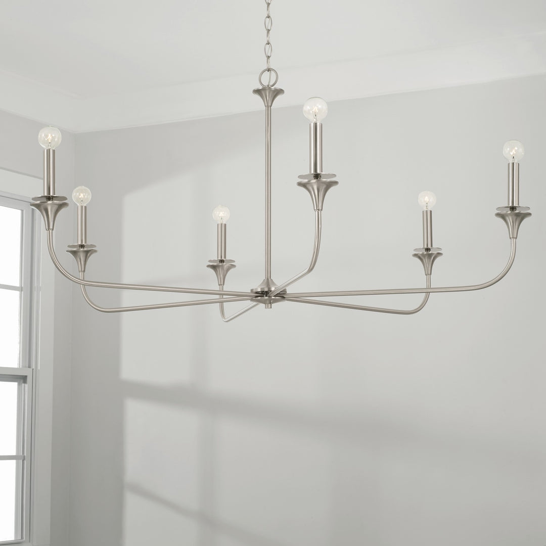 Capital Lighting Six Light Chandelier