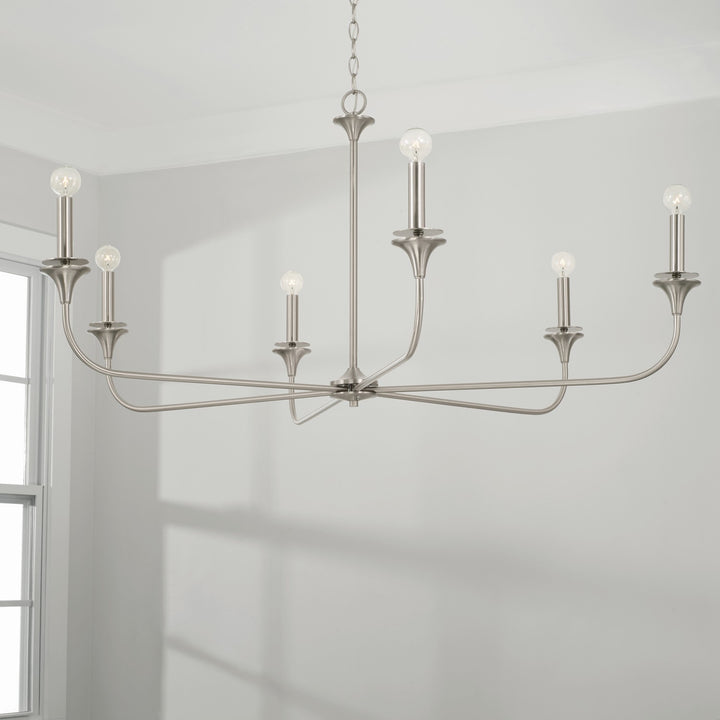 Capital Lighting Six Light Chandelier