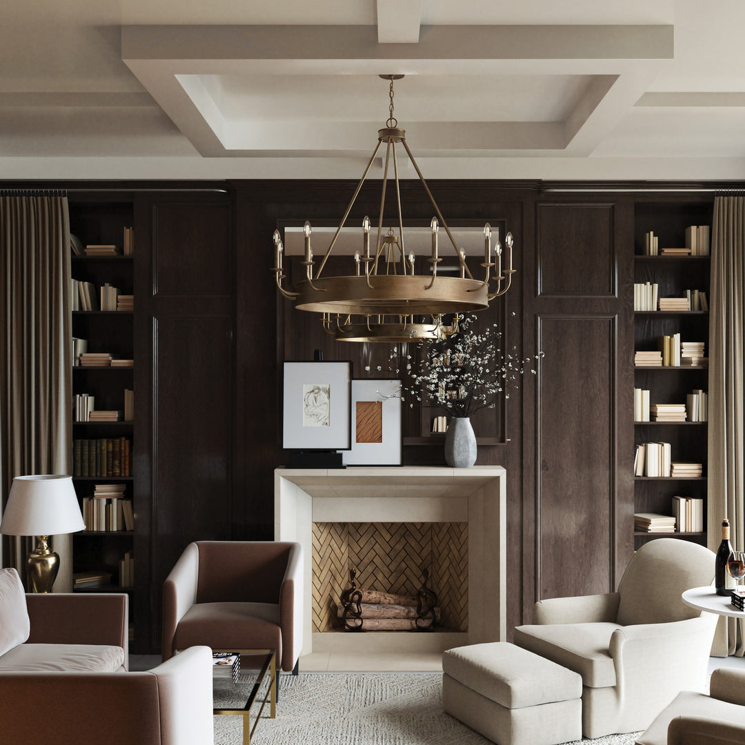 Capital Lighting 12 Light Chandelier