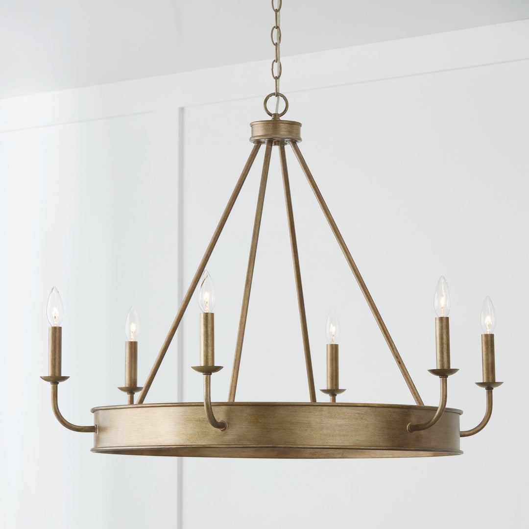 Capital Lighting Six Light Chandelier