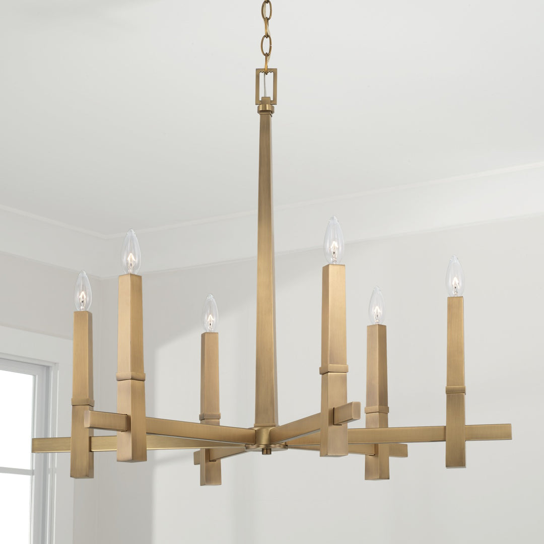 Capital Lighting Six Light Chandelier