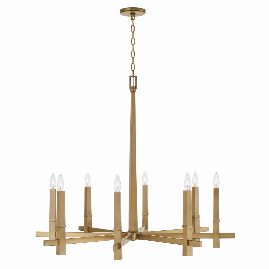 Capital Lighting Eight Light Chandelier