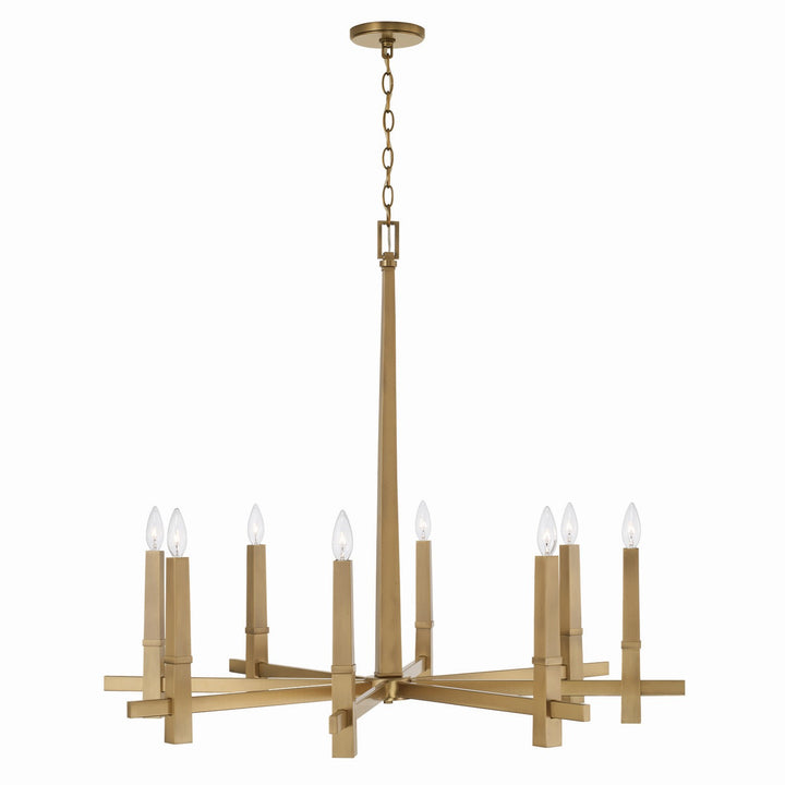 Capital Lighting Eight Light Chandelier