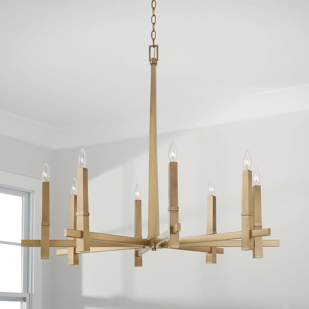 Capital Lighting Eight Light Chandelier